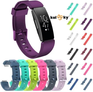 For Fitbit Inspire Strap HR Band Ace 2 Large Small Silicone Watch Wristband - Picture 1 of 23