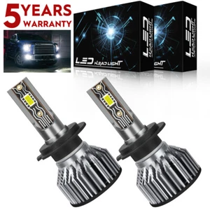 For Honda Goldwing 1800 GL1800 2001-2017 2X H7 Motorcycle LED Headlight Bulb V2T - Foto 1 di 9