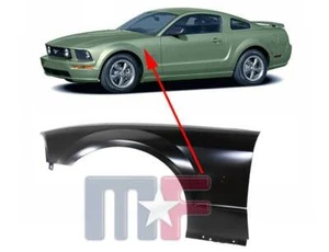 Kotflügel links 05-09 Ford Mustang GT V8 4,6L mit Bohrungen für GT Emblem fender - Bild 1 von 1