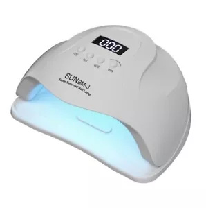 Secador De Uñas Profesional Lampara LED UV De 120W Para Gel Secado Con Plano LCD - Imagen 1 de 7