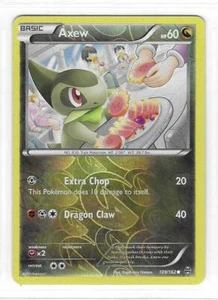 Pokemon --- AXEW --- XY Breakthrough! REVERSE HOLO! MINT! 109/162 *FRESH* - Picture 1 of 3