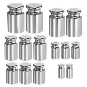 Gram Calibration Weight 10g 20g 50g 100g 500g 1kg M1 Precision Chrome Steel - Imagen 1 de 4