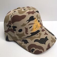 EA1 Club Trucker Hat / One Size Foam Camo Rope Snapback Cap