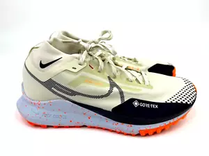 Nike React Pegasus Trail 4 GORE-TEX Mens 11 Sea Glass Total Orange DJ7926 - Picture 1 of 11