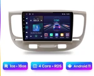 RADIO 2 DIN PER KIA RIO 2 BLUETOOTH USB ANDROID WI-FI NAVIGATORE GPS - Foto 1 di 4