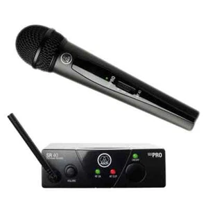 AKG WMS 40 MINI VOCAL SET radio microfono wireless Xpalestre hotel scuole chiese - Foto 1 di 4