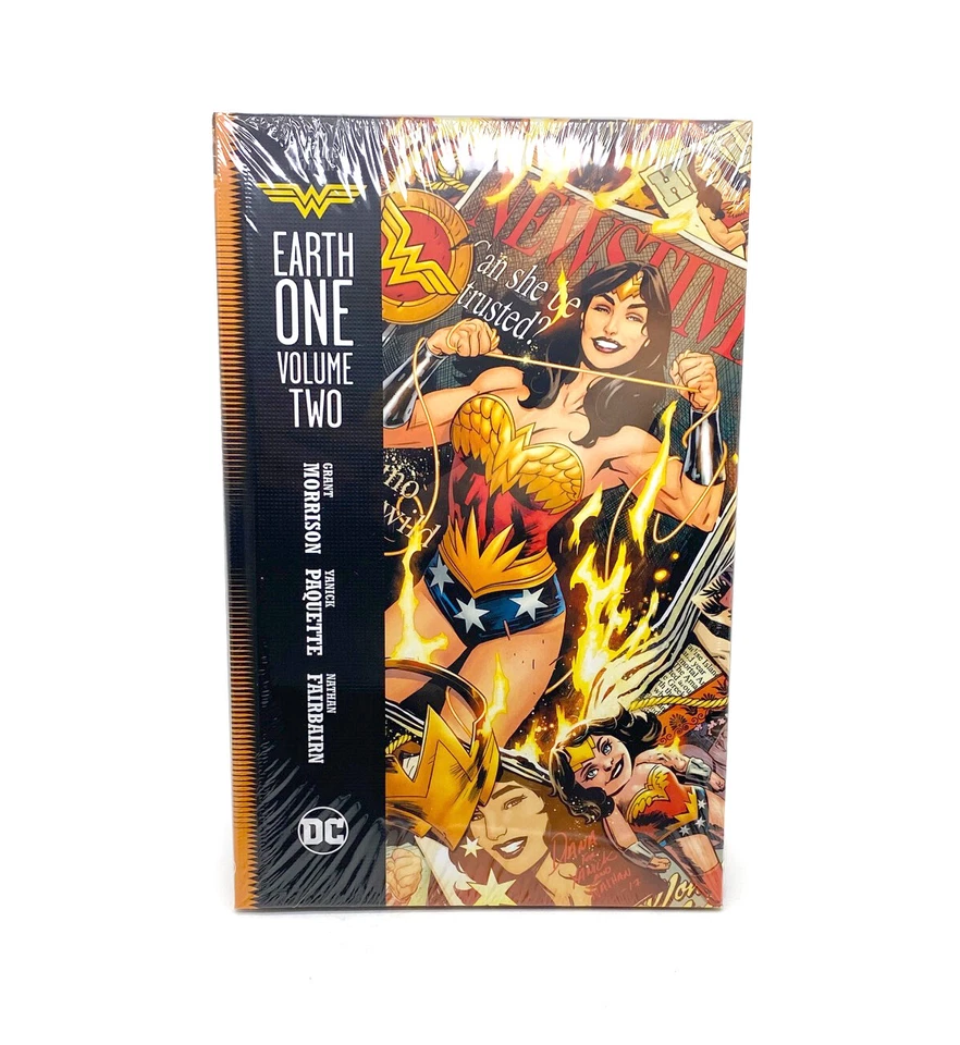 Wonder Woman Earth One by Yanick Paquette and Grant Morrison 2018, Hardcover NEW Foto 1 de 4