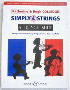 Boosey French Suite Score Parts elementary String Orchestra Colledge - Picture 1 of 5