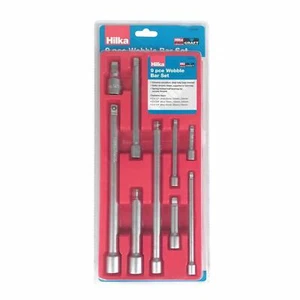 Wobble Barra de Extensión Set 9pce 0.6cm 1cm Y 1.3cm 50mmA 250mm Longitud - Picture 1 of 6
