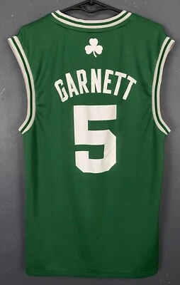 CAMISETA DE BALONCESTO HOMBRE BOSTON CELTICS 2010/2011 NBA KEVIN GARNETT TALLA S Foto 1 de 4