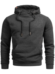 Herren Sweatshirt Kapuzenpullover Kapuze Hoodie Sweater Dunkelgrau XL P11 R2-A - Bild 1 von 6