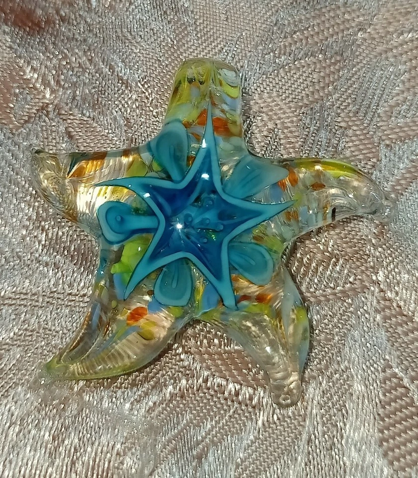 CIONDOLO 🌟 STELLA -VETRO DI MURANO.,, - Immagine 1 di 1