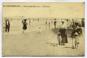 CPA - Carte Postale - Belgique - Blankenberge - Au bord de la Mer- 1921 (SV6518) - Photo 1/2