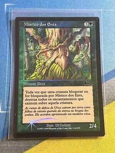 Magic the Gathering MTG Urza's Legacy TREEFOLK MYSTIC Foil Portuguese - Picture 1 of 1