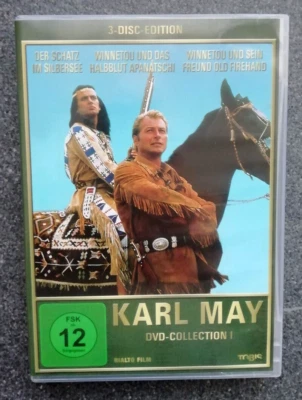 KARL MAY Collection I Silbersee, Apanatschi, Firehand 3 DVD Lex Barker, P.Brice - Bild 1 von 2
