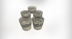 Set of 5 Vintage Shot Glasses 2 1/4”D x 2 1/4”H - Picture 1 of 6