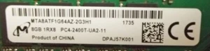 Micron 16GB (2x8GB) MTA8ATF1G64AZ-2G3E1 PC4-2400T DDR4 Desktop Memory RAM - Picture 1 of 2