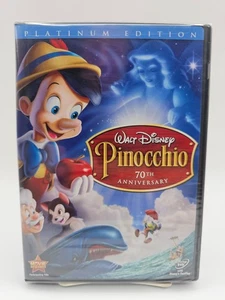 Pinocchio (DVD, 2009, 2-Disc Set, 70th Anniversary Platinum Edition) mit Schutzhülle - Bild 1 von 6