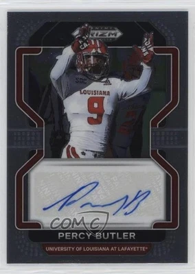 2023 Panini Prizm Draft Picks 2022 Update Percy Butler #RA-PBU Auto - Image 1 of 2