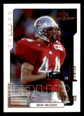 2000 Upper Deck MVP #192 Brian Urlacher RC - Image 1 of 2