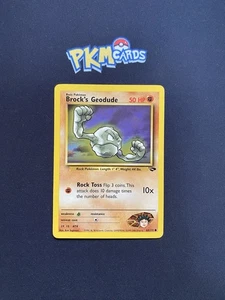 Pokémon TCG Brock's Geodude Gym Challenge 68/132 Regular LP. - Picture 1 of 3