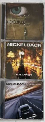 Nickelback – # CD Lot - Silver Side UP, All The Right Reasons, Here & Now Foto 1 de 3