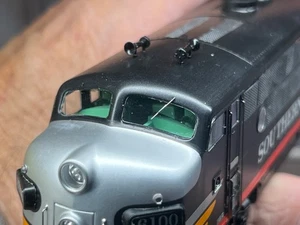 Athearn Genesis HO EMD F3A SP 'Black Widow'  G20010  DC, no Sound - Picture 1 of 3