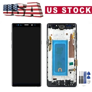 LCD Display Touchscreen für Samsung Galaxy Note9 6,25 Zoll TFT Digitizer + Rahmen USA - Bild 1 von 14