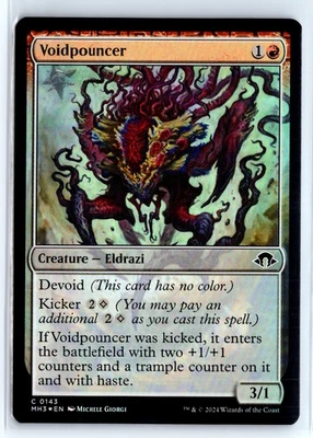 (4x) FOIL Voidpouncer Modern Horizons 3 Common – MTG Magic the Gathering Card - Image 1 of 4