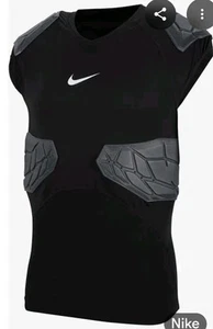Neu Nike Pro Combat Herren L Hyperstrong 4-Pad GFX Kompressionsshirt 808773-010 - Bild 1 von 8