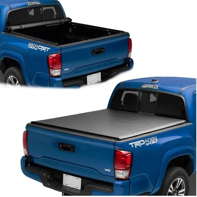 TruXedo 556101 Lo Pro Tonneau Roll Up Bed Cover for 24 25 Toyota Tacoma 5 ft bed - Image 1 of 4