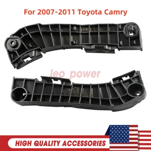 2pcs Front Bumper Bracket Retainer Replacement For 2007-2011 Toyota Camry Set - Picture 1 of 10