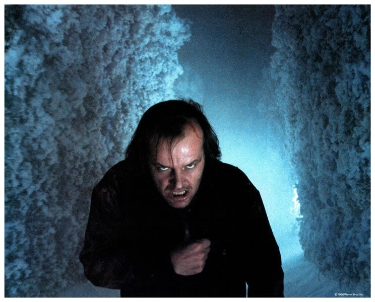 The Shining Original Lobby Card Jack Nicholson Overlook Maze Snow Scene Kubrick Foto 1 de 1