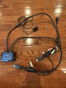 StarTech.com SV211HDUA 2 Port USB HDMI Cable KVM Switch - Picture 1 of 3