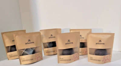 ✨Esponja de carvão para cuidados com a pele Arbonne 6 pacotes - Imagem 1 de 2