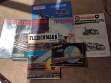 8  Flleischmann -Catalogues/New Items Leaflet  1955/68-69/74/76/82-83/84/85/2000