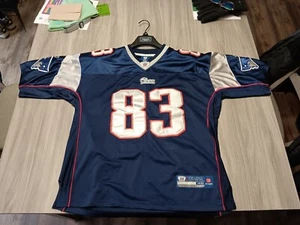 Wes Welker New England Patriots #83 Jersey Reebok Authentic Size 48 - Picture 1 of 4