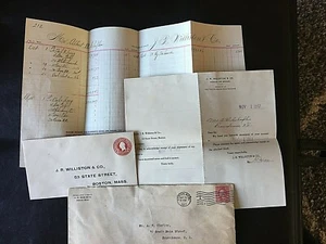 mint Scott U429d Die 5 with enclosure in business letter with Scott 499? - Picture 1 of 7