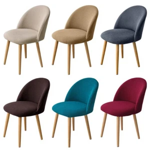 NEW Stretch Dining Chair Seat Cover Slipcover Curved Arm Chair Protector Elastic - Picture 1 of 28