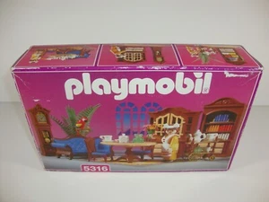 DE COLECCIÓN PLAYMOBIL 5316 VICTORIANO AZUL SALÓN CAJA SELLADA NUEVO - Imagen 1 de 12