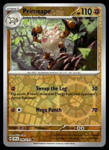 Primeape Reverse Holo 099/191 SV08: Surging Sparks Pokemon - Picture 1 of 2