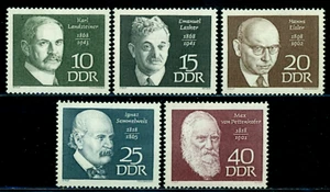 1968 Karl Landsteiner/Premio Nobel, Semmelweis/antiséptico, Pettenkofer, RDA, 1386, MNH - Imagen 1 de 1
