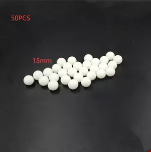 50x15mm Wheel Alignment Turntable Ballbear POM (Delrin) Slip Plate Round Ball - Imagen 1 de 3