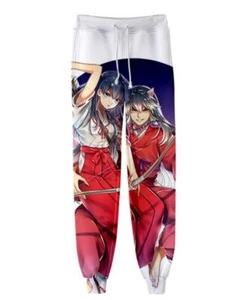 InuYasha Cosplay Anime Manga Freizeit Hose Sports Pants trousers Polyester - Picture 1 of 3