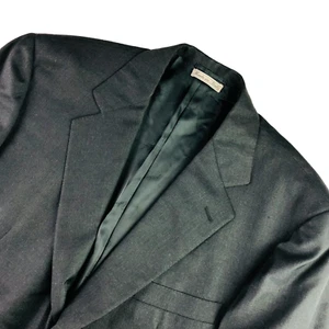 VTG Belvest Men’s 100% Wool 2-Button Blazer/Jacket Black • Italy • 42 R - Picture 1 of 10