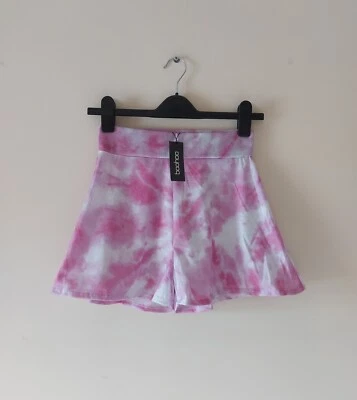 Boohoo Tie Dye Shorts Size 6 - Image 1 of 4