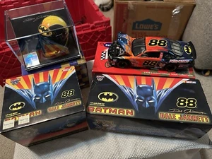 Dale Jarrett #88 Batman Showdown At Charlotte 1998 Bank Car And Helmet - Picture 1 of 8