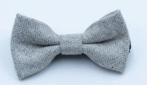 FELIAVERT Wool Classic Bow Tie , Children kids, GREY. - Picture 1 of 2