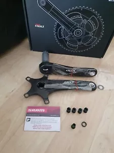 NEW Sram Red 22 175mm BB30 PF30 30mm axle 110bcd carbon cranks chainset BB30A - Picture 1 of 10