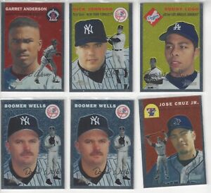 Topps Heritage Chrome 2003-2021 pick your card with Refractors Purple RCs
